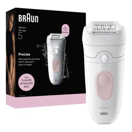 Braun Silk-epil 5 SE5-000 Epilator Hvid/Pink